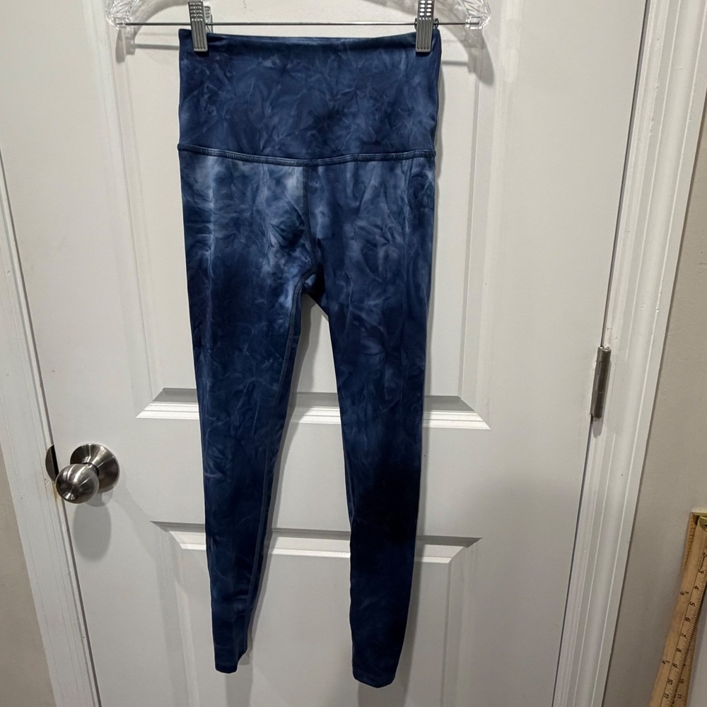 Beyond Yoga Womens Leggings Tie Dye Blue S